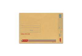 GoSecure Bubble Envelope Size 8 260x345mm Gold (Pack of 50) ML10066