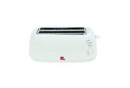 MyCafe White 4 Slice Toaster (Reheat, defrost and cancel buttons) EV3005