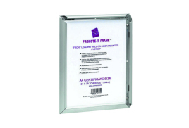 Hampton Frames Promote It Frame A3 Aluminiun (Non-glass break-resistant cover) PAPFA3B