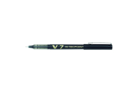 Pilot V7 Hi-Tecpoint Ultra Rollerball Pen Fine Black (Pack of 12) V701