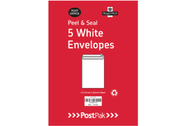 Envelopes C5 Peel and Seal White 90gsm (Pack of 250) 9731534