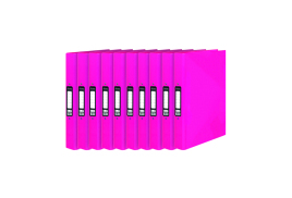 Pukka Brights Ringbinder A4 Pink (Pack of 10) BR-7772