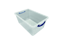 Really Useful 61 Litre Clear New Nestable  61C
