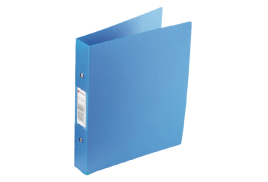 Rexel Budget 2 Ring Binder Polypropylene A4 Blue (Pack of 10) 13422BU