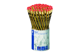 Noris HB Eraser Tip Pencils (Pack of 72) 122KP72