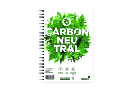 Silvine Carbon Neutral Ruled Notebook A5 120 Pages (Pack of 5) R303
