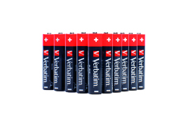 Verbatim AAA Alkaline Batteries (Pack of 24) 49504