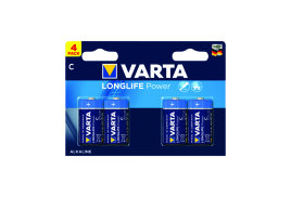 Varta Longlife Power C Battery (Pack of 4) 04914121414