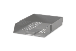 Contract Grey Letter Tray (Plastic construction, mesh design) WX10054A