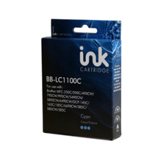 IJ Compat Brother LC1100 Cyan Cartridge Image