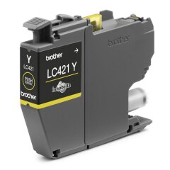 IJ Compat Brother LC421Y Yellow Cartridge Image