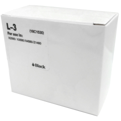 IJ Reman Lexmark 018C1530E (3) Black Cartridge Image