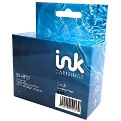 IJ Reman HP C8727AE (27) Black Cartridge Image