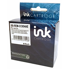IJ Reman HP CC654AE (901XL) Black Cartridge Image