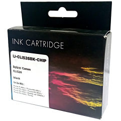 IJ Compat Canon 4540B001AA (CLI-526) Black Cartridge Image