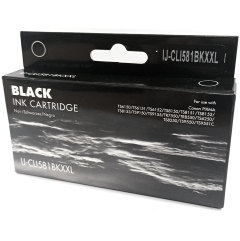 IJ Compat Canon 1998C001 (CLI-581BKXXL) Black Cartridge Image