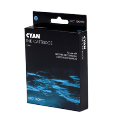 IJ Compat Brother LC1100 High Yield Cyan Cartridge Image