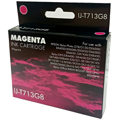 IJ Compat Epson C13T07134010 (T713) Magenta Cartridge Image