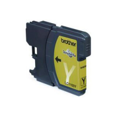Brother Yellow High Yield Ink Cartridge 10ml - LC1100HYY Image