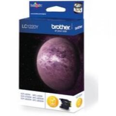 Brother Yellow Ink Cartridge 5.5ml - LC1220Y Image