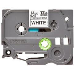 Brother Black On White Strong Label Tape 12mm x 8m - TZES231 Image