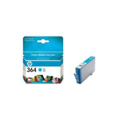 HP 364 Cyan Standard Capacity Ink Cartridge 3ml - CB318E Image