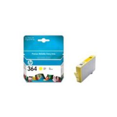 HP 364 Yellow Standard Capacity Ink Cartridge 3ml - CB320E Image