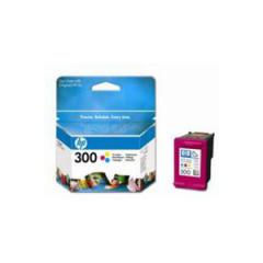 HP 300 Cyan Magenta Yellow Ink Cartridge 165 pages - CC643EE Image