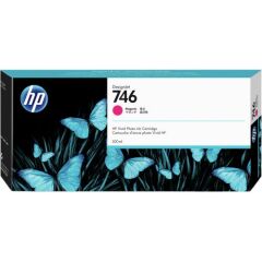HP 746 Magenta Standard Capacity Ink Cartridge 300ml - P2V78A Image