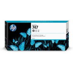HP 747 Grey Standard Capacity Ink 300ml - P2V86A Image