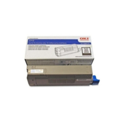 OKI Black Toner Cartridge 11K pages - 44318608 Image