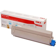 OKI Cyan Toner Cartridge 10K pages - 45862816 Image