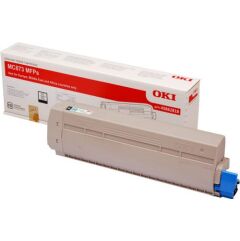 OKI Black Toner Cartridge 15K pages - 45862818 Image