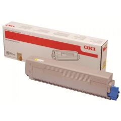 OKI Yellow Toner Cartridge 7.3K pages - 45862837 Image