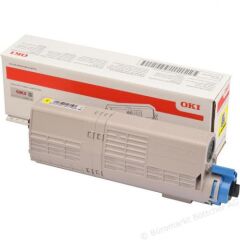 OKI Yellow Toner Cartridge 6K pages - 46490605 Image