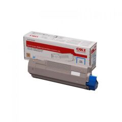 OKI Cyan Toner Cartridge 6K pages - 46490607 Image