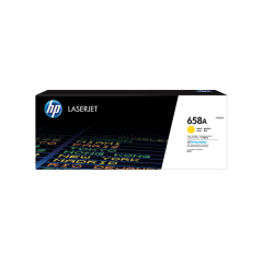 HP 658A LaserJet Toner Cartridge Yellow W2002A Image