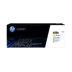 HP 658X LaserJet Toner Cartridge Yellow W2002X Image