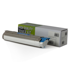 IJ Compat with Oki 43381907 Cyan Toner Cart C5600 2k Image