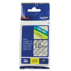 Brother Black On Clear Label Tape 12mm x 8m - TZE131 Image