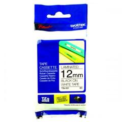 Brother Black On White Label Tape 12mm x 8m - TZE231 Image