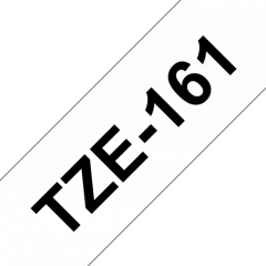 Brother Black On Clear Label Tape 36mm x 8m - TZE161 Image