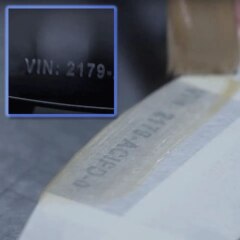 Brother Black Stamp Tape 24mm x 3m - STE151 Image