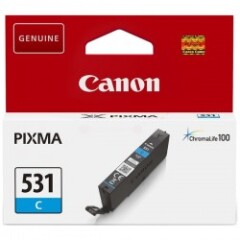 Canon CLI-531 Cyan standard Ink Cartridge 8.2ml - 6119C001 Image