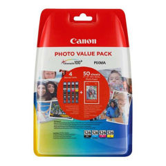 Canon CLI-526 Photo Value Pack BKCMY 9ml - 4540B019 Image