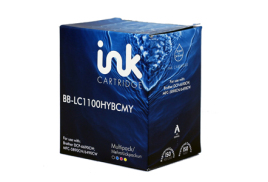IJ Compat Brother LC1100 High Yield BKCMY Cartridge Multipack