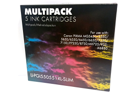 IJ Compat Canon PGI-550XL CLI-551XL BKBKCMY Cartridge Multipack