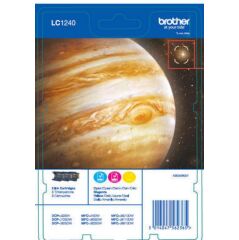 Brother LC1240RBWBP Colour Ink 3x7ml Multipack Image