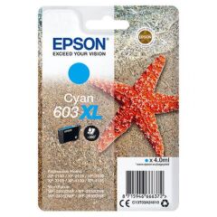 Epson 603XL Starfish Cyan High Yield Ink Cartridge 4ml - C13T03A24010 Image