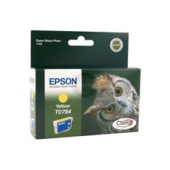 Epson T0794 Owl Yellow High Yield Ink Cartridge 11ml - C13T07944010 Image